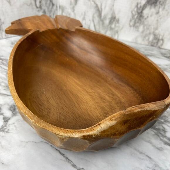 Vintage Moore International Monkeypod Bowl from Honolulu - Picture 5 of 6